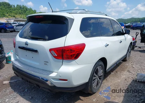 2017 Nissan Pathfinder S/Sv/Sl/Platinum из США, поврежденный, VIN 5N1DR2MM7HC656766